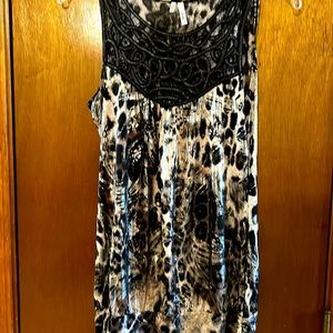 Beautiful womens shirred sleeveless top